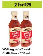Wellington's Sweet Chilli Sauce-For 2 x 700ml