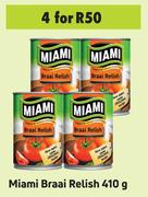 Miami Braai Relish-For 4 x 410g