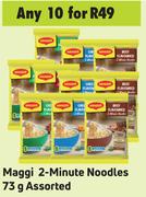Maggi 2-Minute Noodles Assorted-For Any 10 x 73g