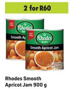 Rhodes Smooth Apricot Jam-For 2 x 900g