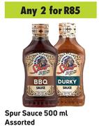 Spur Sauce Assorted-For Any 2 x 500ml