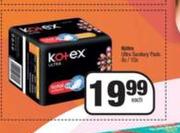 Kotex Sanitary Pads 8s/10s-Each