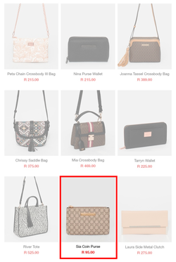 Foschini : 25% Off Bag Brands (Request Valid Dates From Retailer), page 2