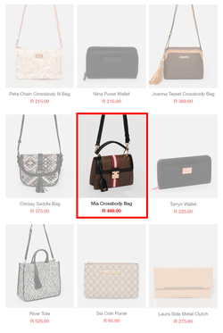 Foschini : 25% Off Bag Brands (Request Valid Dates From Retailer), page 2