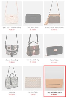 Foschini : 25% Off Bag Brands (Request Valid Dates From Retailer), page 2