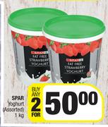 Spar Yoghurt (Assorted)-For Any 2 x 1kg