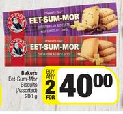 Bakers Eet Sum Mor Biscuits (Assorted)-For Any 2 x 200g