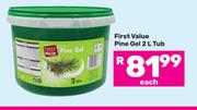 First Value Pine Gel Tub-2L