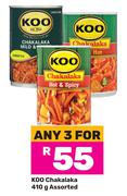 Koo Chakalaka Assorted-3 x 410g