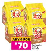 Joy Noodles Assorted-For 4 x 5 x 70g