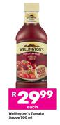 Wellington's Tomato Sauce-700ml Each