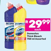 Domestos Thick Bleach Assorted-750ml Each
