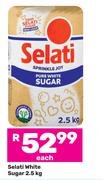 Selati White Sugar-2.5Kg