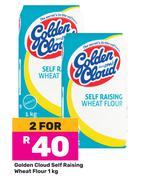 Golden Cloud Self Raising Wheat Flour-2 x 1Kg