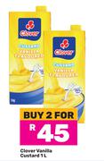 Clover Vanilla Custard-2 x 1L