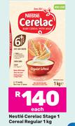 Nestle Cerelac Stage 1 Cereal Regular-1kg Each