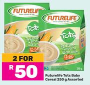 Futurelife Tots Baby Cereal Assorted-For 2 x 250g