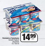 Parmalat Or Yumchums Smooth Yoghurt (Assorted)-6 x 100ml Each