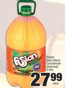 Fusion Dairy Blend Concentrate (Selected)-5Ltr Each