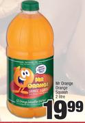 Mr Orange Squash-2Ltr