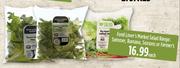 Food Lover's Market Salad Range Summer, Romano, Seasons Or Farmer's-Each