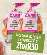 Baby Snacking Pepper Thriftpack-2x240g