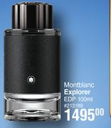 Explorer Montblanc EDP-100ml