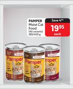 Pamper Moist Cat Food (All Variants)-385/400g Each