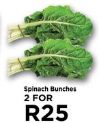Spinach Bunches-For 2
