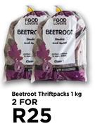 Beetroot Thriftpacks-For 2 x 1Kg