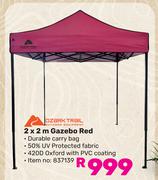 Ozark Trail 2 x 2m Gazebo Red 837139