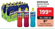 Energade Sports Drink (All Variants)-24 x 500ml