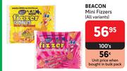 Beacon Mini Fizzers (All Variants)-100's