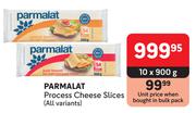Parmalat Process Cheese Slices (All variants)-10 x 900g
