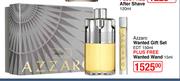 Azzaro Wanted Gift Set (EDT 150ml Plus Free Wanted Wand 15ml)