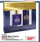 Yardley English Blazer Original Gift Set (EDP 50ml + Deodorant Spray 125ml)
