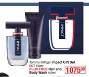 Tommy Hilfiger Impact Gift Set (EDT 100ml Plus Free Hair And Body Wash 100ml)