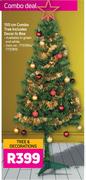 150cm Combo Tree Includes Decor In Box-Combo