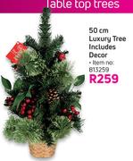50cm Luxury Tree Includes Decor