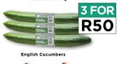 English Cucumbers-For 3