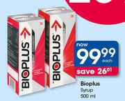 Bioplus Syrup-500ml Each