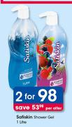 Satiskin Shower Gel-2x1Litre Per Offer