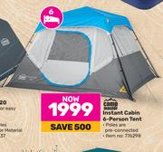 Campmaster Instant Cabin 6 Person Tent
