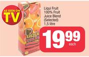 Liqui Fruit 100% Fruit Juice Blend Selected-1.5 Litre Each