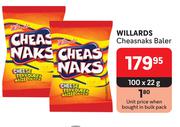 Willards Cheasnaks Baler-100 x 22g