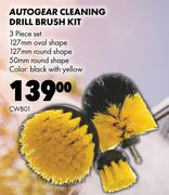 Autogear Cleaning Drill Brush Kit CWB01