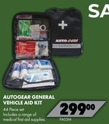 Autogear General Vehicle Aid Kit FA03M