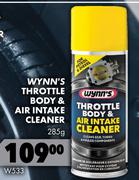 Wynn's Throttle Body & Air Intake Cleaner W533-285g