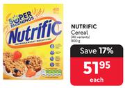 Nutrific Cereal (All Variants)-900g Each