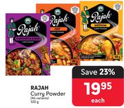 Rajah Curry Powder (All Variants)-100g Each